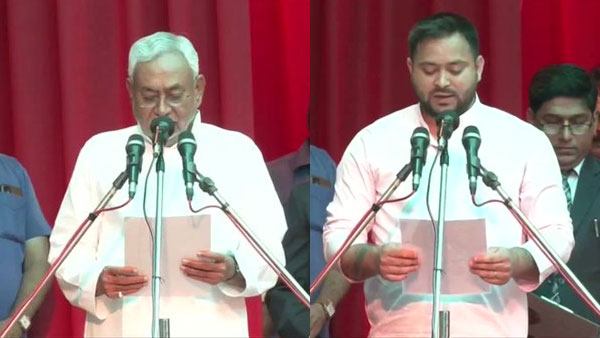 Bihar: Nitish Kumar swears in as CM for 8th time; Tejashwi Yadav to be Dy CM