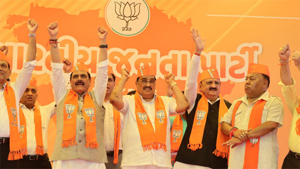 Gujarat assembly polls: Two former Congress leaders join BJP