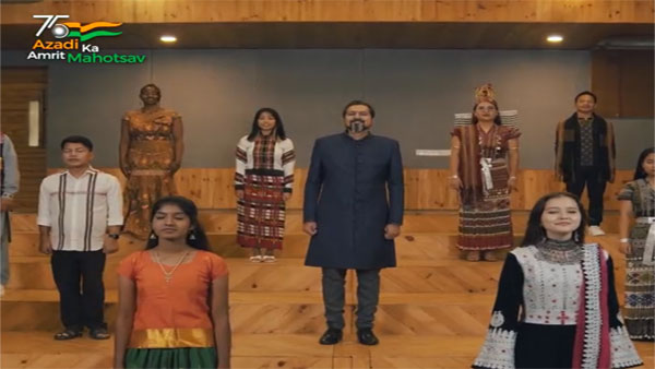 Rousing video of Grammy winner Ricky Kej, refugees in India singing national anthem | VIDEO