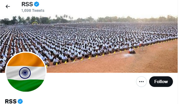 Amid criticism, RSS changes its Facebook, Twitter DPs to tricolour