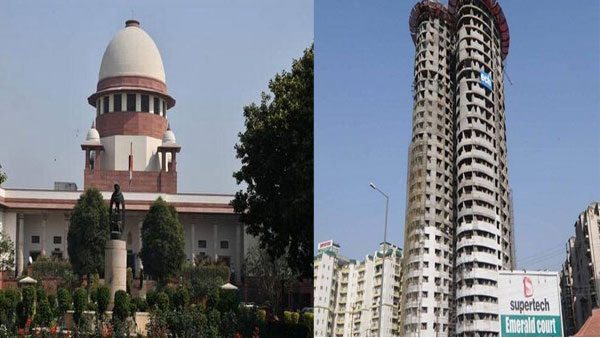 SC gives one-week extension for demolition deadline of Supertech twin towers