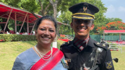 27 years on: Son commissioned into Army from same academy where mother passed out