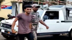 In Jharkhand's Dumka, Teen, held for setting girl on fire, smiles on his way to custody