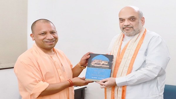 UP CM Yogi calls on Amit Shah