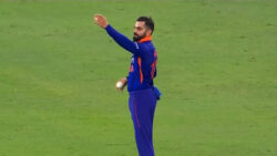 Watch: Virat Kohli bowls for the first time in a T20I in six years