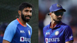 Who makes way for Jasprit Bumrah and Harshal Patel?