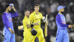 1st T20I: Australia clinch high-scoring contest against India