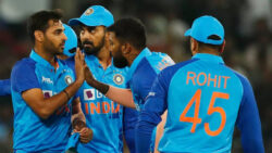 Rohit keeping the faith in Bhuvneshwar and Harshal