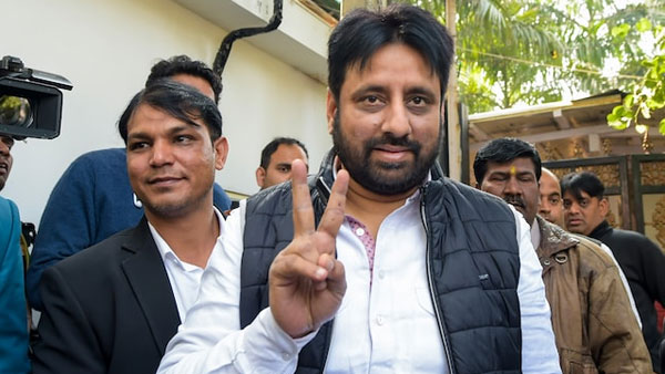 AAP MLA Amanatullah Khan sent to 4-day police custody in Delhi Waqf Board graft case