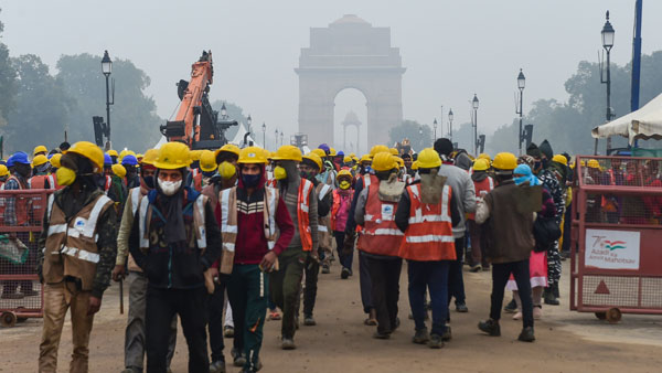 A proud moment say workers involved in Central Vista Project