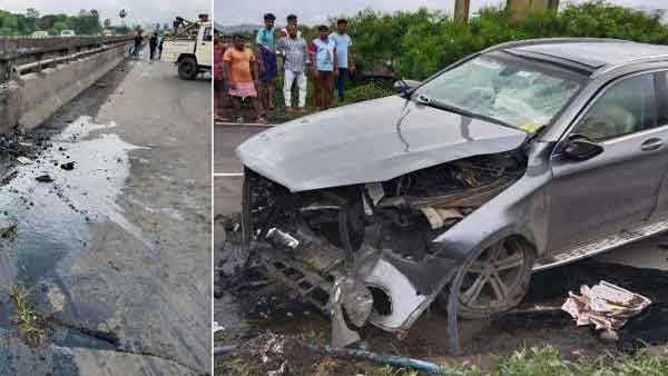 CCTV footage shows Cyrus Mistry's Mercedes car moments before it crashed