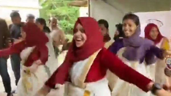 Onam 2022: Video of Hijab-clad students celebrating Malayali harvest festival goes viral