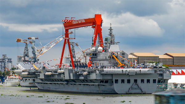 INS Vikrant: 'A floating city'