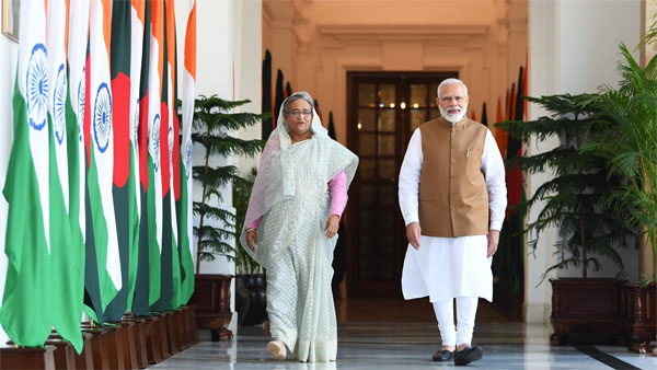 In PM Modi-Sheikh Hasina meet Tripura on agenda