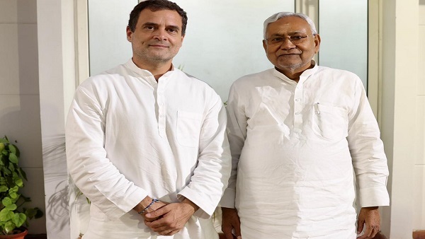 Bihar CM Nitish Kumar meets Rahul Gandhi, discusses political situation