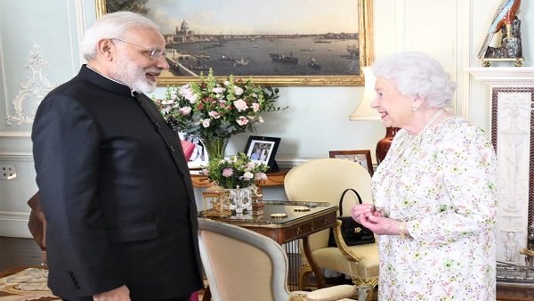 PM Modi mourns the death of Britain's Queen Elizabeth II