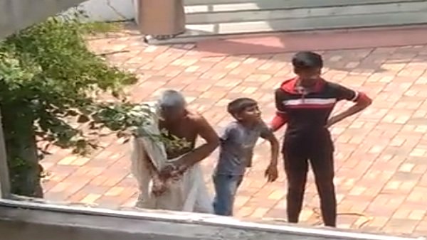 A Dalit boy tied to tree, beaten up by priest [Viral Video]