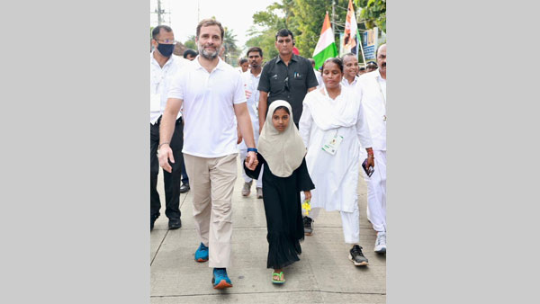 'Is there no low...? Cong hits back after BJP questions Rahul Gandhi's pic with hijab-clad girl