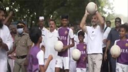 Watch: As Rajasthan Congress plunges into crisis, Rahul Gandhi seen playing ball in Kerala