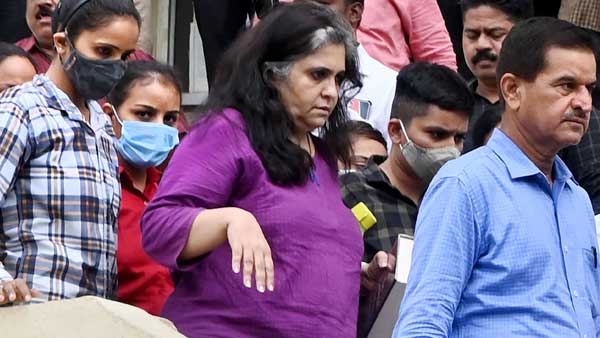 Teesta Setalvad walks out of jail