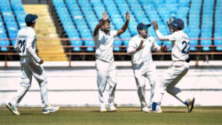 Rest of India beat Saurashtra by eight wickets to win Irani Trophy