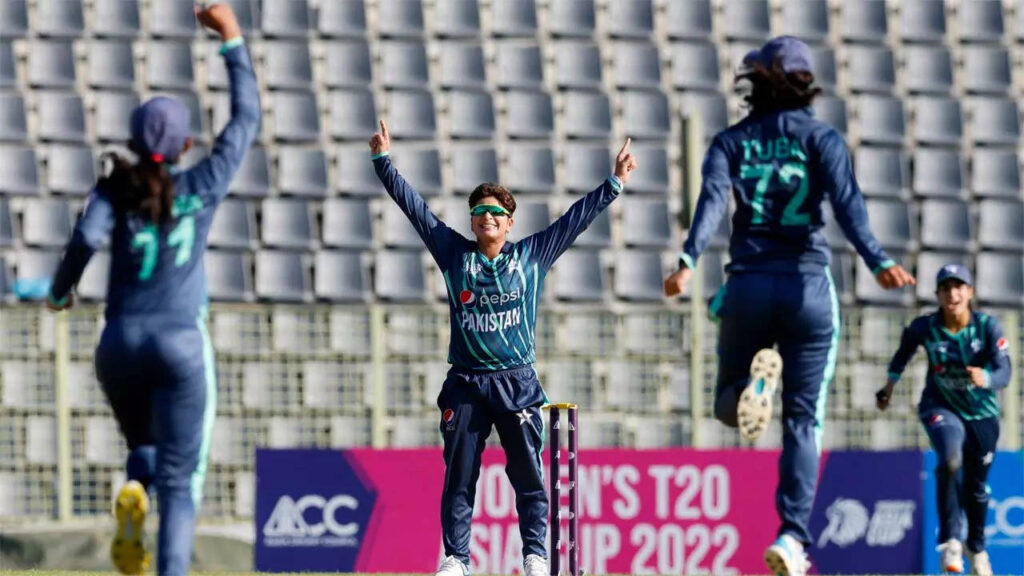 Women's Asia Cup: Pakistan shock India for first T20I win over arch-rivals since 2016