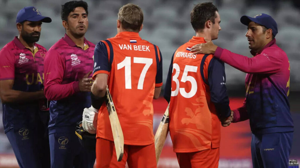 T20 World Cup: Netherlands edge UAE in a low-scoring thriller