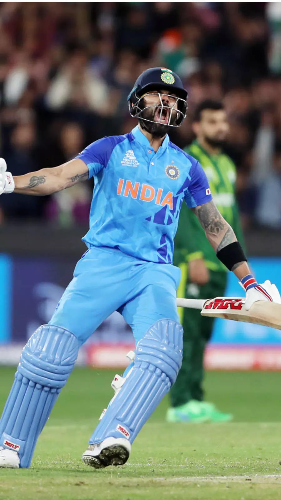 Pics - T20 World Cup: Kohli shines in India's win over Pakistan