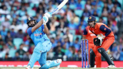 Rohit becomes leading six-hitter for India in T20 World Cup's history