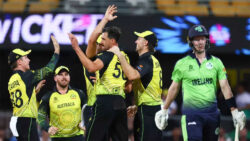 T20 World Cup: Australia keep semifinal hopes alive with win against Ireland