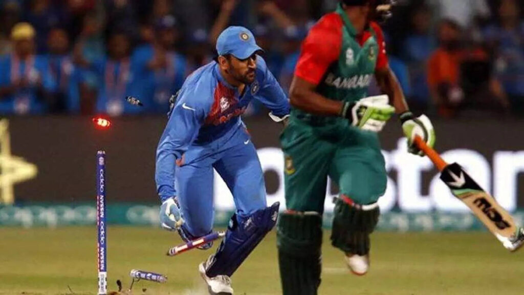 WATCH: When Dhoni's presence of mind gave India a 1 run win vs B'desh