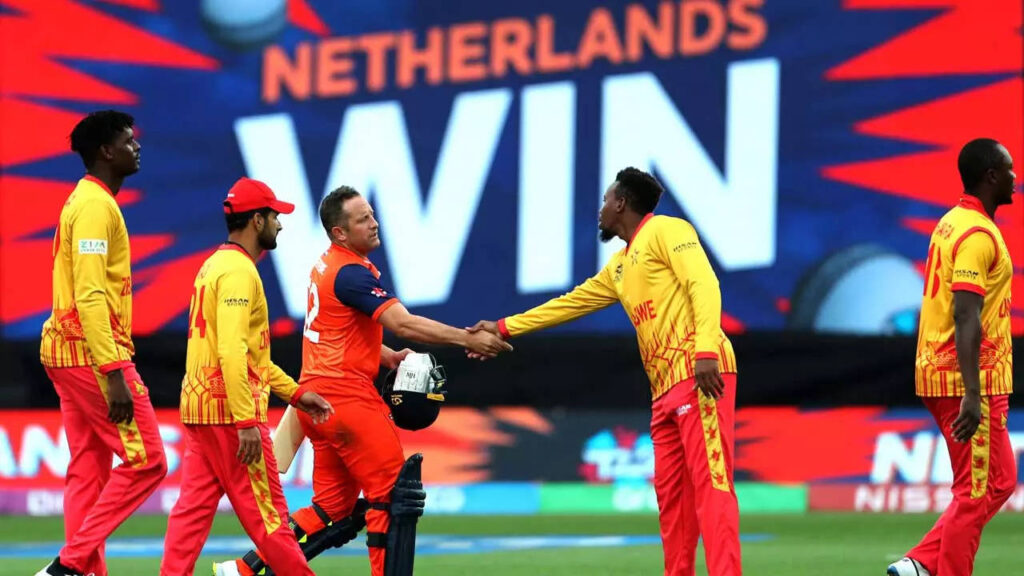 T20 WC: Netherlands secure first Super 12 win, beat Zimbabwe