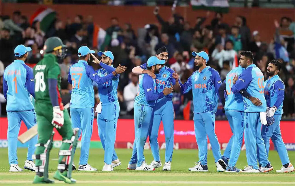 T20 WC: India beat Bangladesh to stand on brink of semi-finals