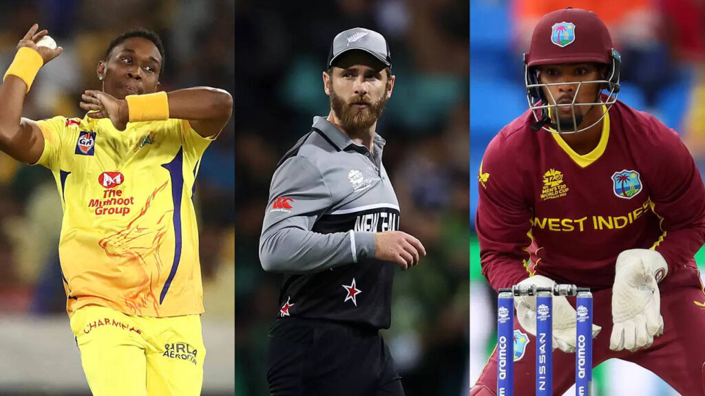 Dwayne Bravo, Kane Williamson, Nicholas Pooran released ahead of IPL auction