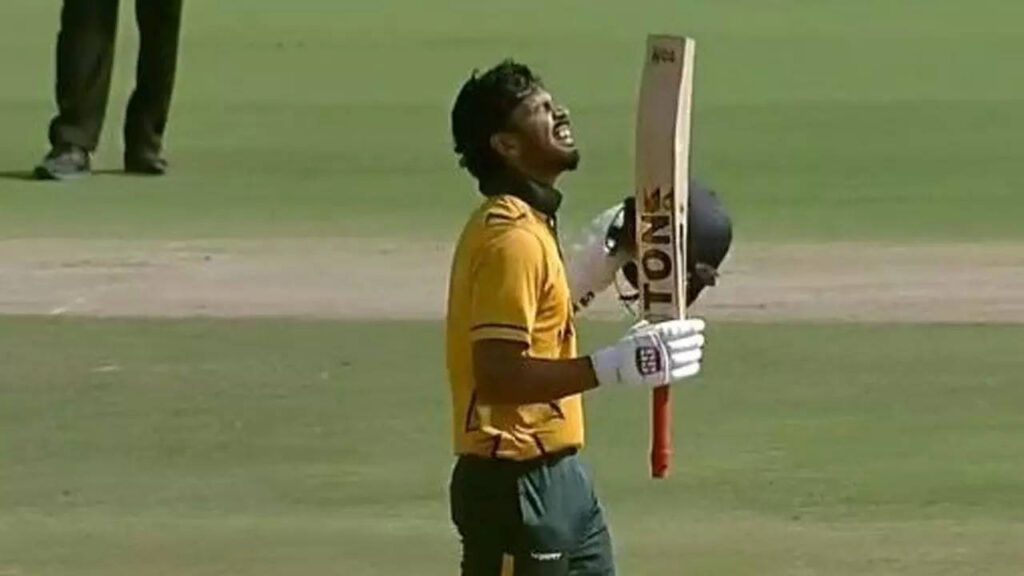 Watch: 7 sixes in an over! Ruturaj Gaikwad makes cricket history