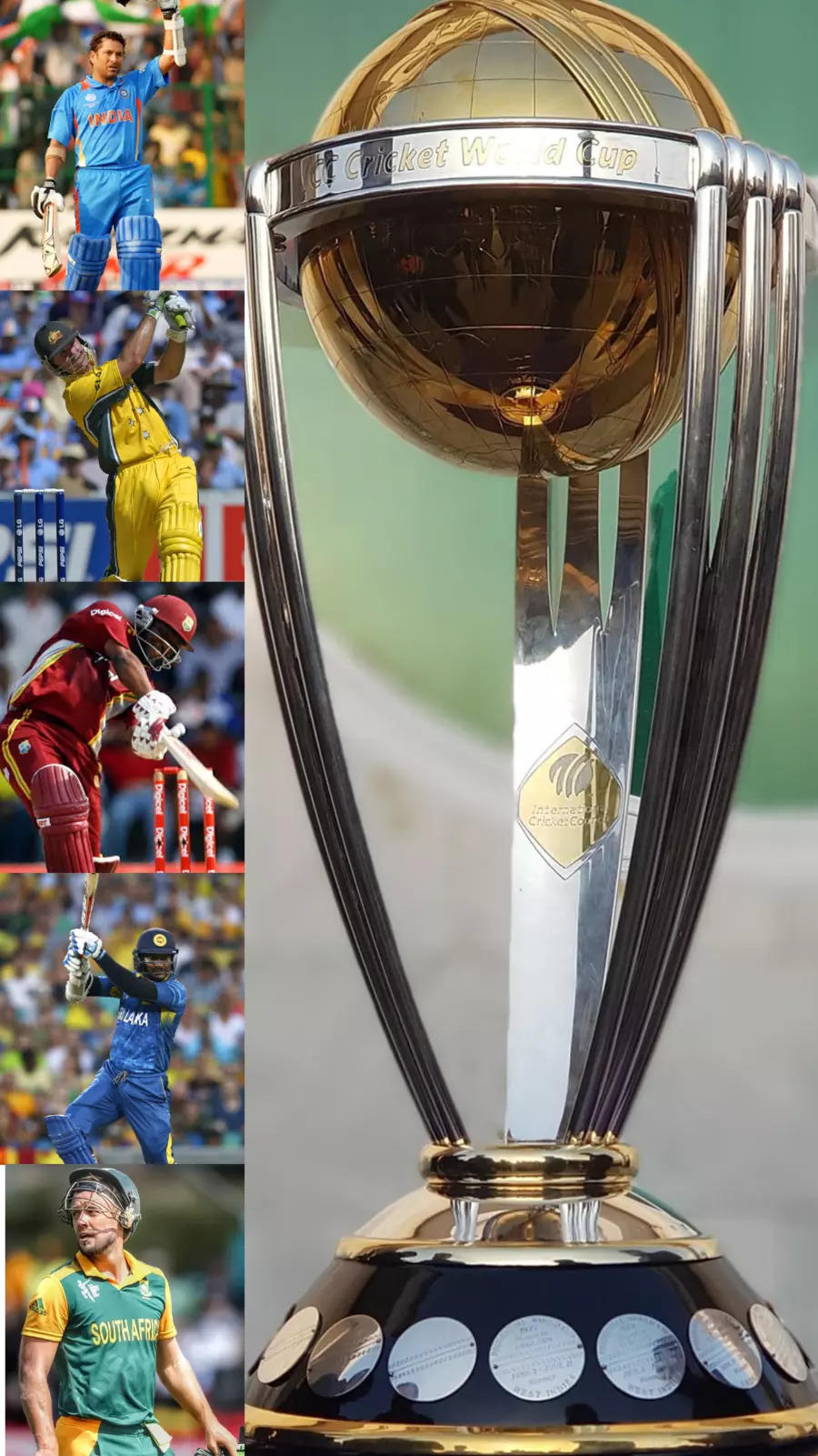 Pics: ODI World Cup - Top 5 All-Time highest run scorers