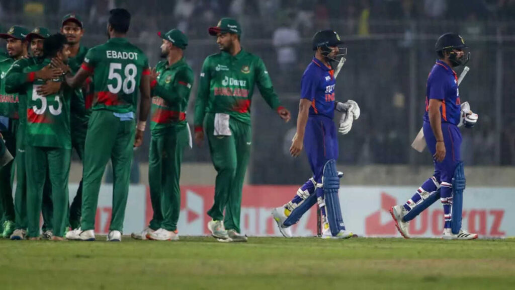 2nd ODI: Rohit's late fight goes in vain as Bangladesh beat India to seal series