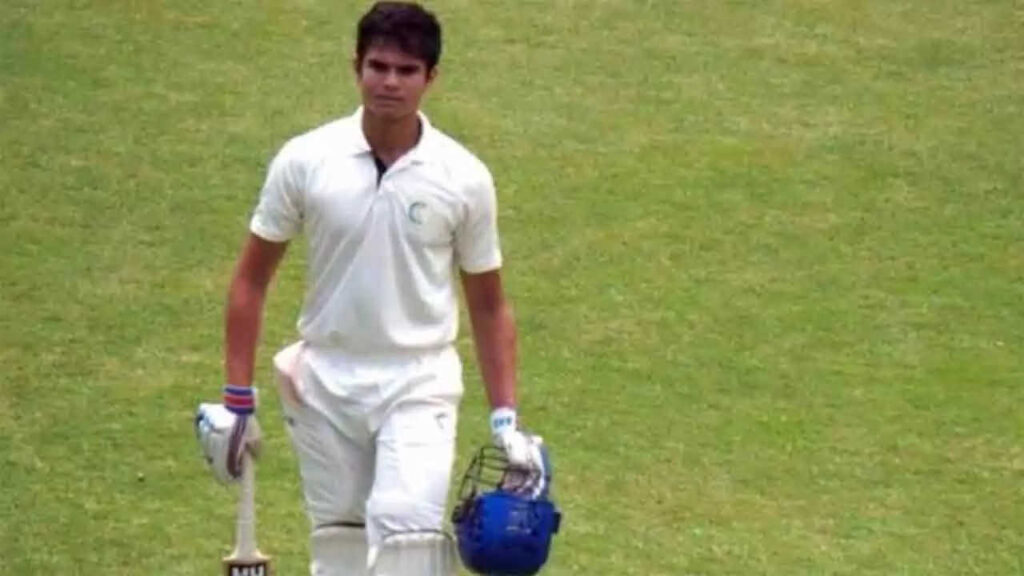 Arjun Tendulkar slams ton on First-Class debut