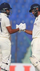 1st Test: Pujara, Iyer rescue India after top order collapse against Bangladesh