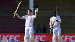 3rd Test, Day 2: Harry Brook ton powers England to narrow lead in Karachi