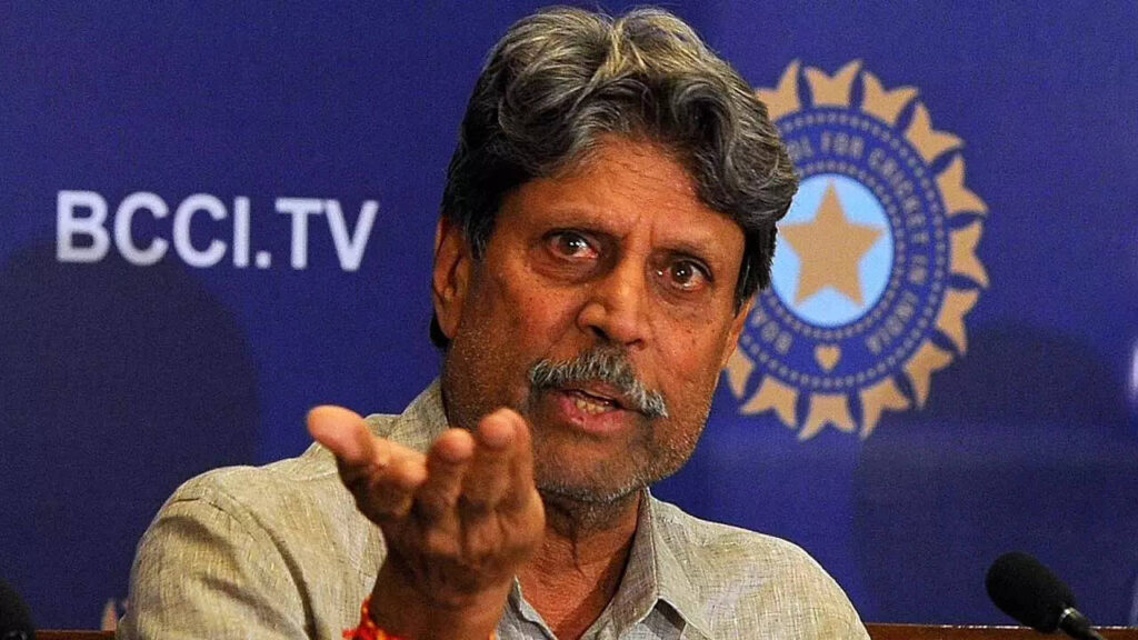 'You can easily afford a driver': Kapil Dev to young cricketers