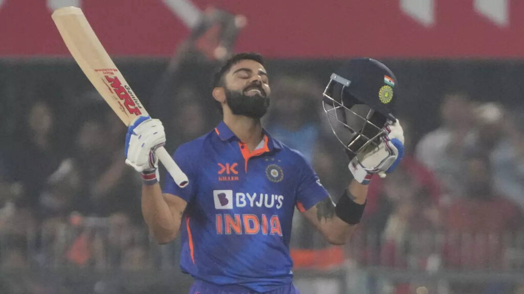 Virat Kohli starts the new year with 45th ODI hundred