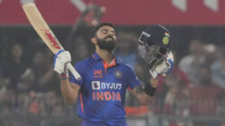 Virat Kohli starts the new year with 45th ODI hundred