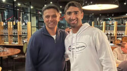 Dahani shares heartwarming meeting with Dravid