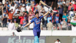 Shubman Gill on song, slams second successive hundred