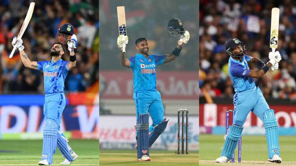 Kohli, Surya, Pandya in ICC Men's T20I Team of the Year 2022