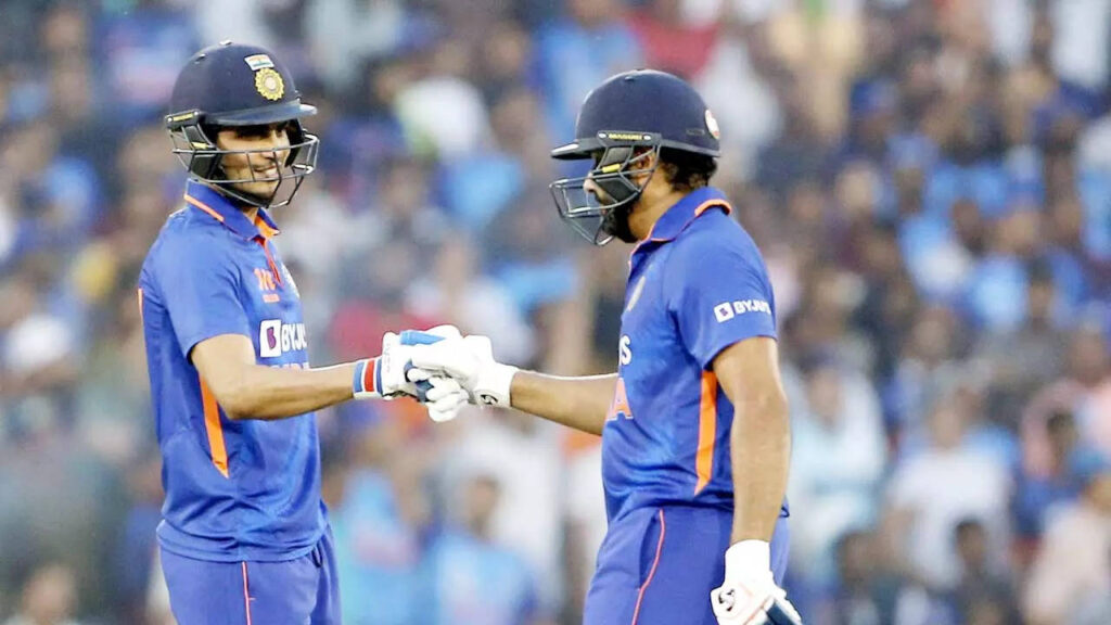 Rohit and Shubman: 4th straight fifty plus opening stand in ODIs