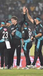 In Pics: 'Spin shock' as NZ beat India in T20I opener