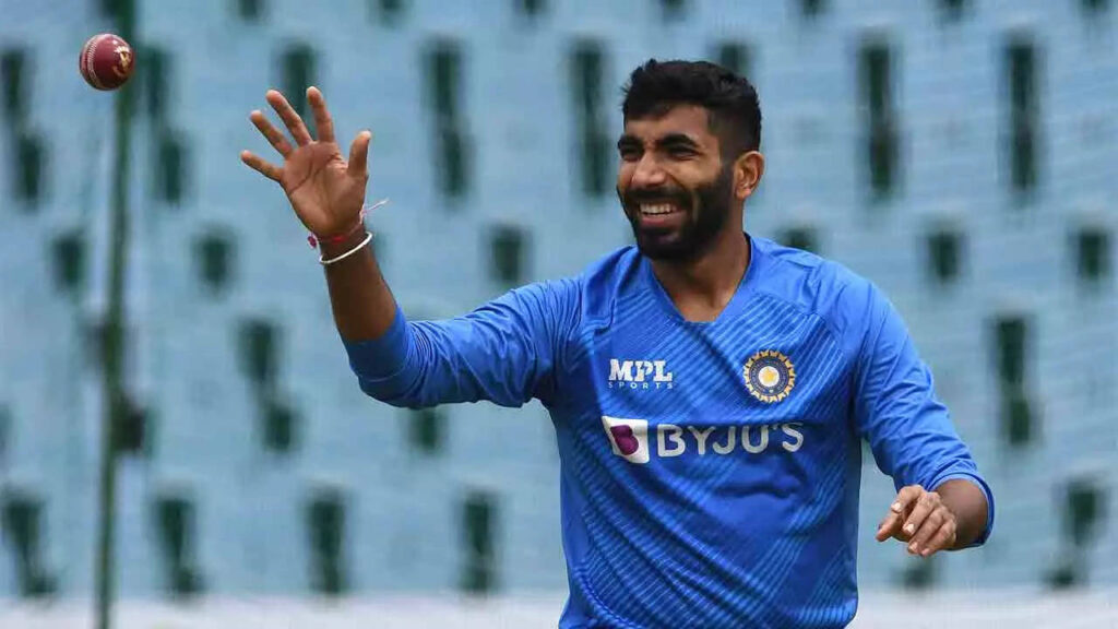 Jasprit Bumrah bowls at the nets in NCA