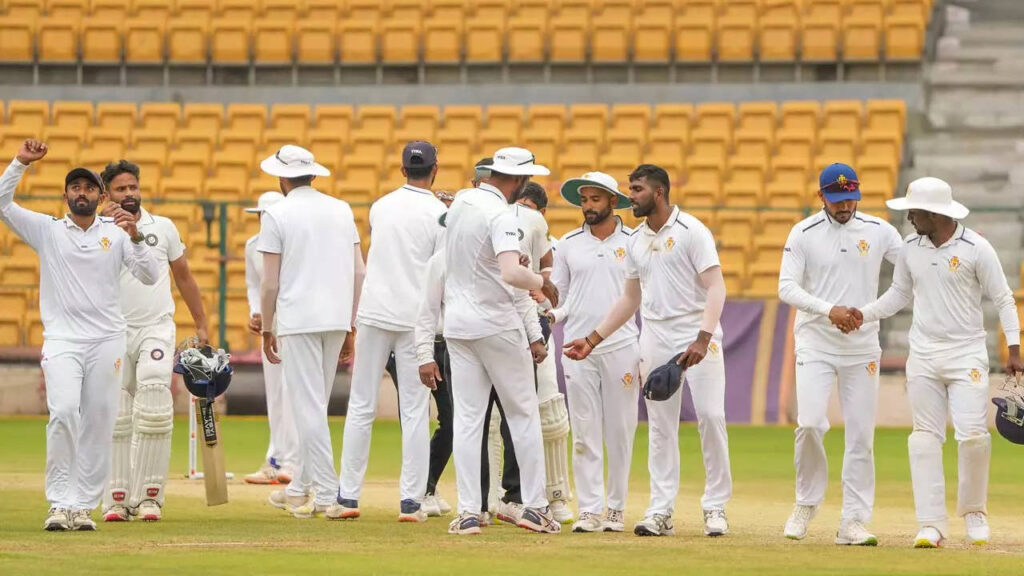 Karnataka register innings win to enter Ranji Trophy semis